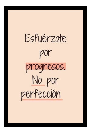 Cuadro Decorativo Motivacional 08 - A3 30x40 Cm
