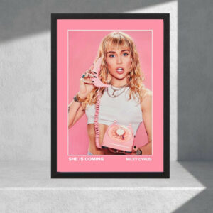 Cuadro Decorativo Musica - Miley Cyrus 12 - A3 30x40