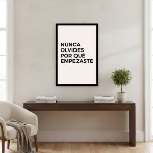 Cuadro Decorativo Motivacional 17 - A3 30x40 Cm