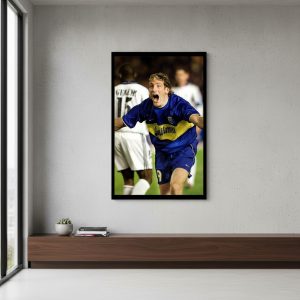 Cuadro Decorativo Boca Juniors - Palermo 01 - A3 30x40 Cm