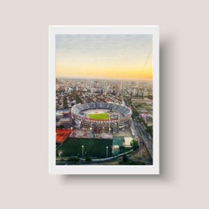 Cuadro River Plate Estadio Monumental 01 - Tamaño A3 30x40