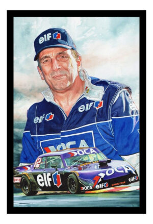 Cuadro Decorativo Tc - Flaco Traverso 08 - A3 30x40 Cm