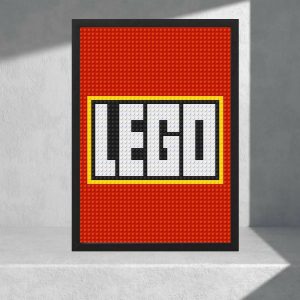 Cuadro Decorativo Videojuegos - Lego 16 - Tamaño A3 30x40
