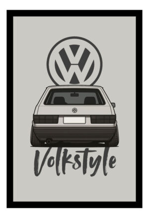 Cuadro Decorativo Automovilismo - Volskwagen 12 - A3 30x40