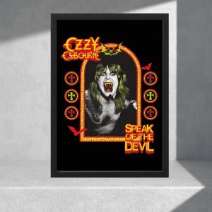 Cuadro Decorativo Musica - Ozzy Osbourne 06 - A3 30x40
