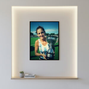 Cuadro Decorativo Hockey - Luciana Aymar 05 - A3 30x40 Cm