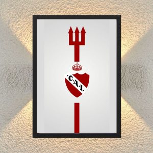 Cuadro Decorativo Independiente Avellaneda 20 - A3 30x40 Cm