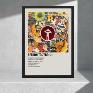 Cuadro Decorativo The Strokes Return To Zero - A3 30x40 Cm