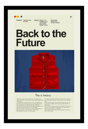 Cuadro Decorativo Cine - Back To The Future 03 - A3 30x40