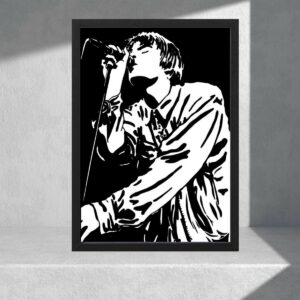 Cuadro Decorativo Musica - Oasis - Modelo 17 - A3 30x40 Cm