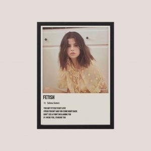 Cuadro Decorativo Selena Gomez 07 - Tamaño A3 30x40