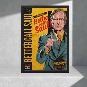 Cuadro Decorativo Series - Better Call Saul 14 - A3 30x40 Cm