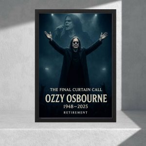 Cuadro Decorativo Musica - Ozzy Osbourne 10 - A3 30x40