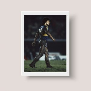 Cuadro Diego Maradona Boca Juniors 1981 A3 30x40cm