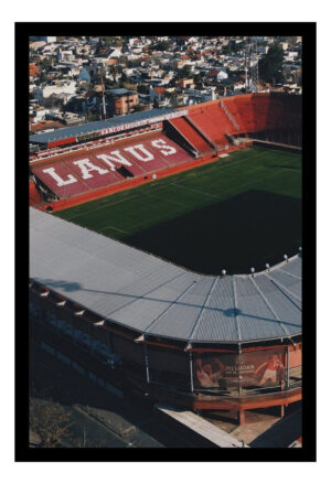 Cuadro Decorativo Futbol - Lanus 05 - A3 30x40