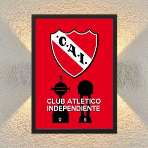 Cuadro Decorativo Independiente Avellaneda 02 - A3 30x40 Cm