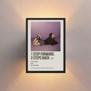 Cuadro Decorativo Olivia Rodrigo - Modelo 01 - A3 30x40