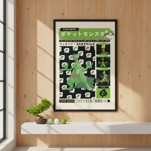 Cuadro Decorativo Series - Pokemon 15 - A3 30x40 Cm