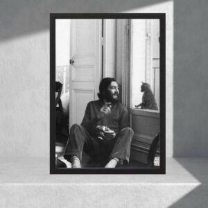 Cuadro Decorativo Literatura - Julio Cortazar 08 - A3 30x40