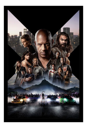 Cuadro Decorativo Cine - Rapidos Y Furiosos 16 - A3 30x40