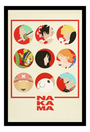 Cuadro Decorativo Anime - One Piece 20 - A3 30x40 Cm