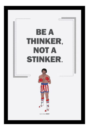 Cuadro Decorativo Cine - Apollo Creed 05 - A3 30x40 Cm