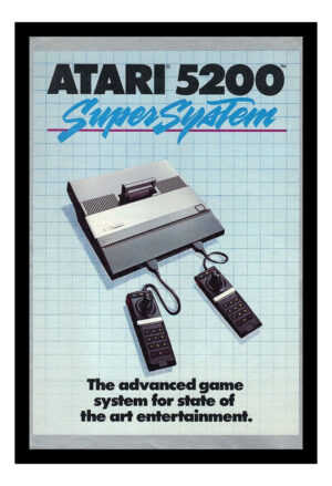 Cuadro Decorativo Videojuegos - Atari 05 - A3 30x40 Cm