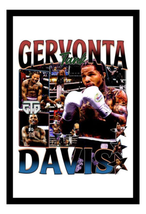 Cuadro Decorativo Boxeo - Gervonta Davis 01 - A3 30x40