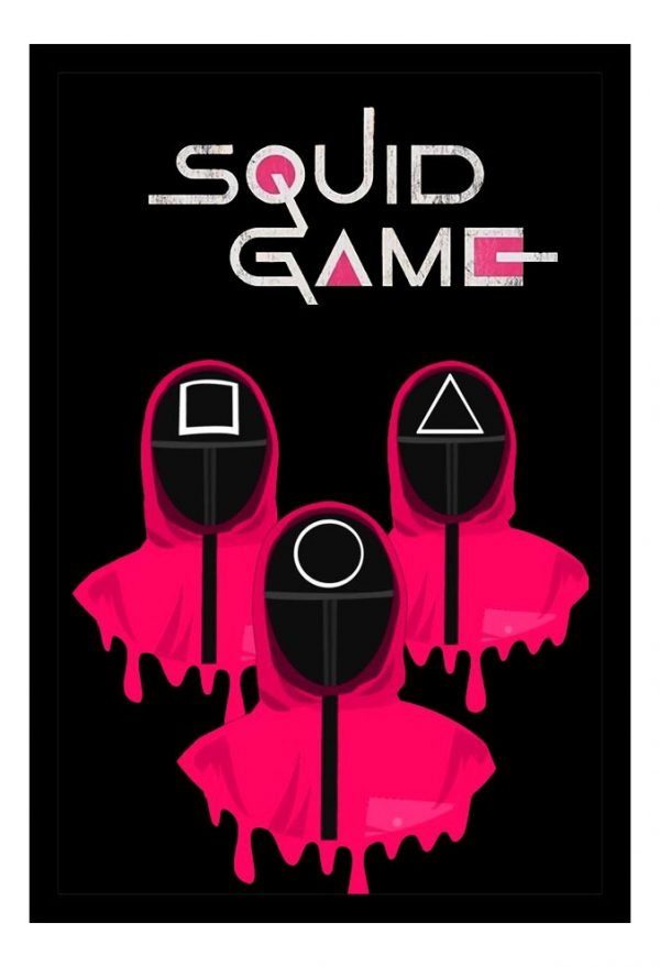 Cuadro Decorativo Series, El Juego Del Calamar 06 - A3 30x40