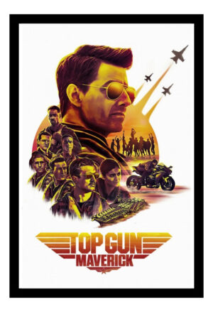 Cuadro Decorativo Cine - Top Gun 13 - A3 30x40