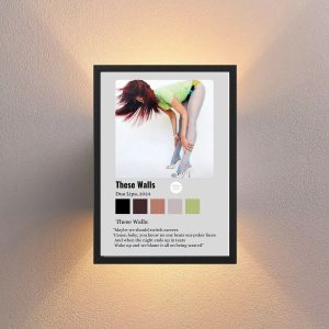 Cuadro Decorativo Dua Lipa - Modelo 03 - Tamaño A3 30x40