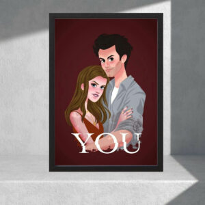 Cuadro Decorativo Series - You 01 - Tamaño A3 30x40 Cm