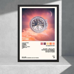 Cuadro Decorativo Música - Duki 24 - Tamaño A3 30x40