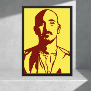 Cuadro Decorativo Musica - Abel Pintos 02 - A3 30x40