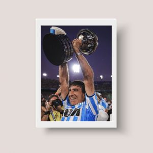 Cuadros X2 Gustavo Costas Racing Club Copa Sudamericana A4