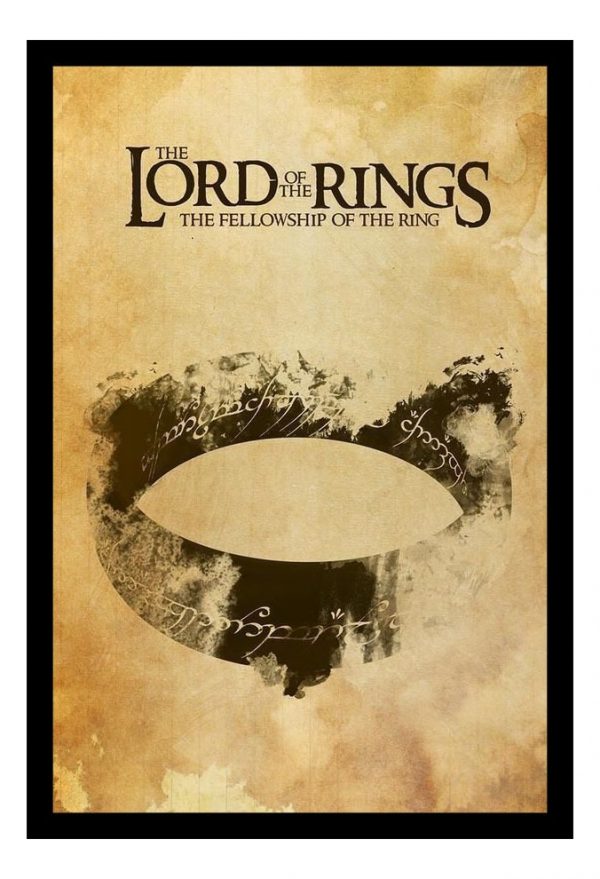 Cuadro Decorativo Cine - El Señor De Los Anillos 04 A3 30x40