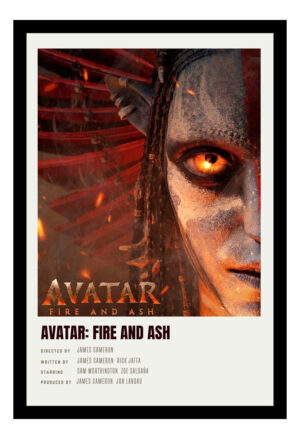 Cuadro Decorativo Avatar - Fuego Y Cenizas 01 - A3 30x40