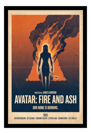 Cuadro Decorativo Avatar - Fuego Y Cenizas 04 - A3 30x40