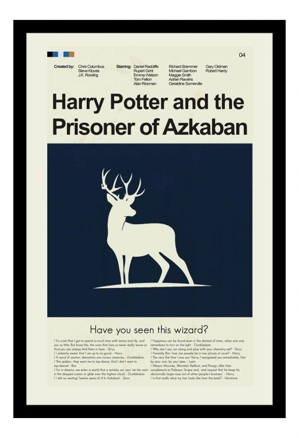 Cuadro Decorativo Cine - Harry Potter 28 - A3 30x40 Cm