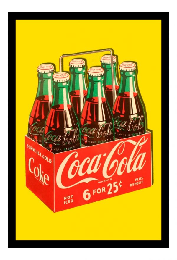 Cuadro Decorativo Bares - Coca Cola 08 - A3 30x40