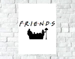 Poster Decorativo Friends 16 - Tamaño A3 30x40