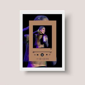 Cuadro Spotify Tini Stoessel 05 - Tamaño A3 30x40 Cm