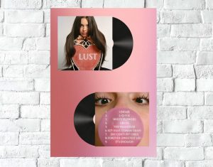 Poster Decorativo Olivia Rodrigo Cd Concept 16 - A3 30x40 Cm