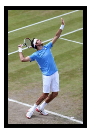 Cuadro Decorativo Tenis - Del Potro 02 - A3 30x40 Cm