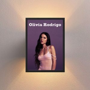 Cuadro Decorativo Olivia Rodrigo - Modelo 09 - A3 30x40