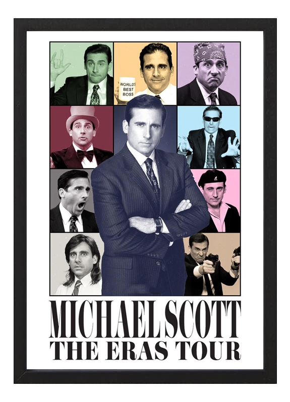 Cuadro The Office Michael Scott Eras A3 30x40 Cm
