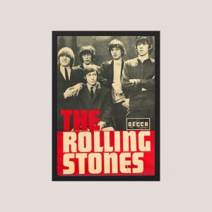 Cuadro Decorativo Rolling Stones 19 - Tamaño A3 30x40