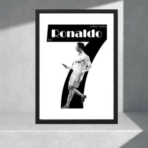 Cuadro Decorativo Cristiano Ronaldo 13 - Tamaño A3 30x40 Cm
