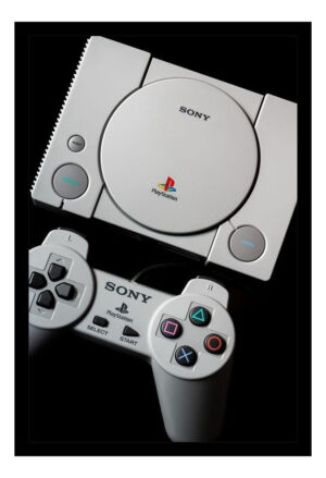 Cuadro Decorativo Videojuegos - Playstation 03 - A3 30x40 Cm