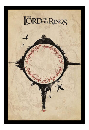 Cuadro Decorativo Cine - El Señor De Los Anillos 03 A3 30x40